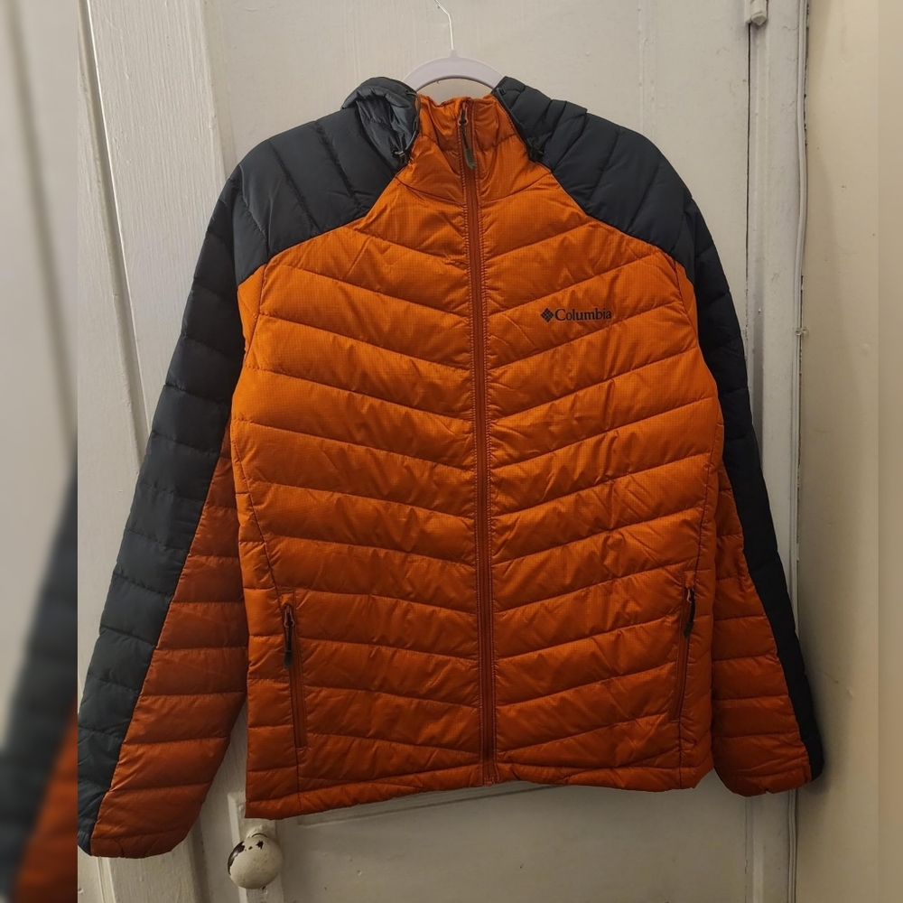 Men's Columbia Orange Jacket
